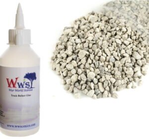 Large Grade Light Grey Ballast & Track Ballast Glue 1