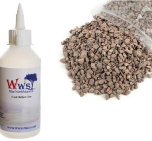 Large Grade Red Ballast & Track Ballast Glue 1