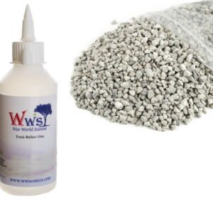 Medium Grade Light Grey Ballast & Track Ballast Glue 1