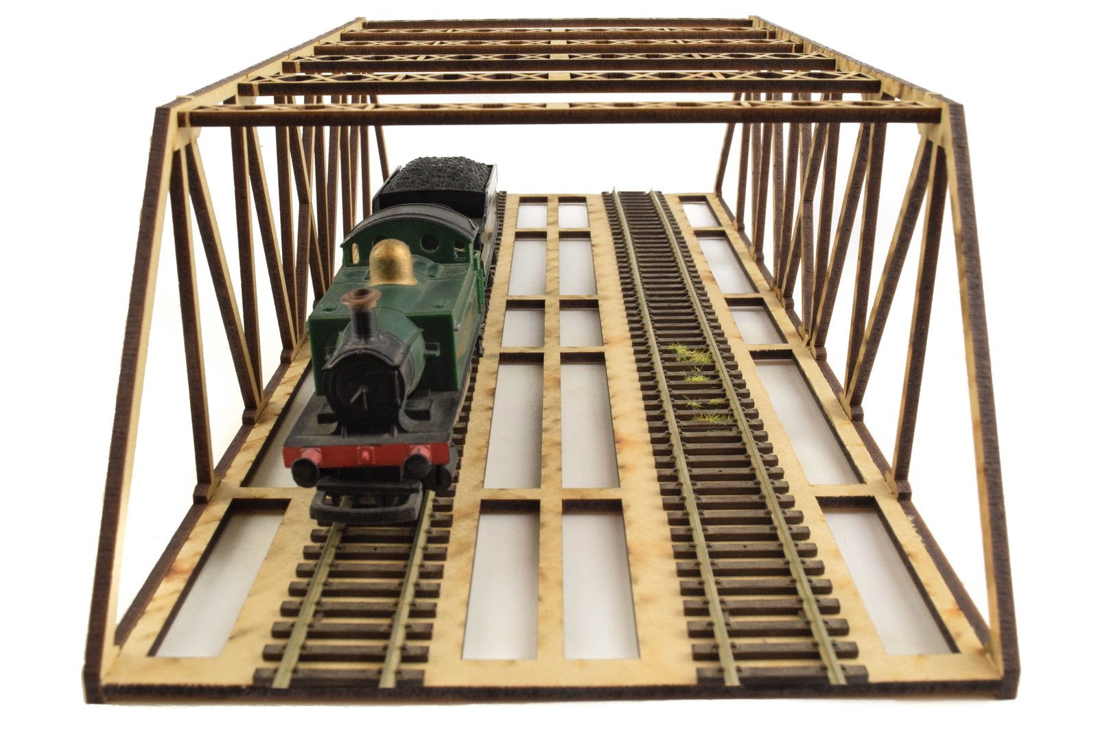 Double Track Girder LowDetail Bridge WWScenics