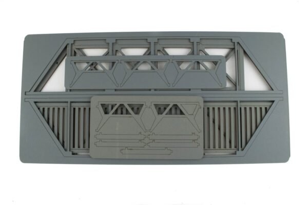 Single Grey Railroad Girder 7