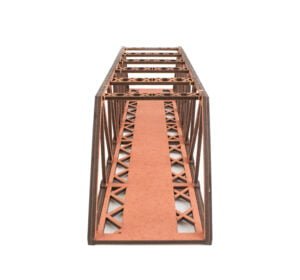 Single Red Girder 2