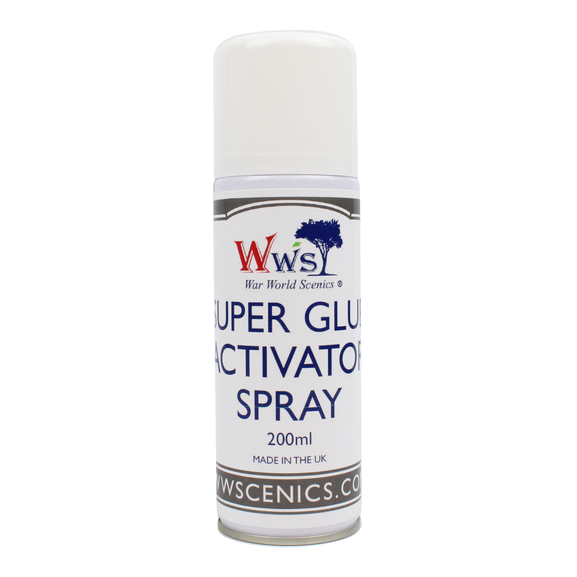 Superglue Accelerator Spray - Bote de aerosol de 200 ml (sólo para el Reino Unido)