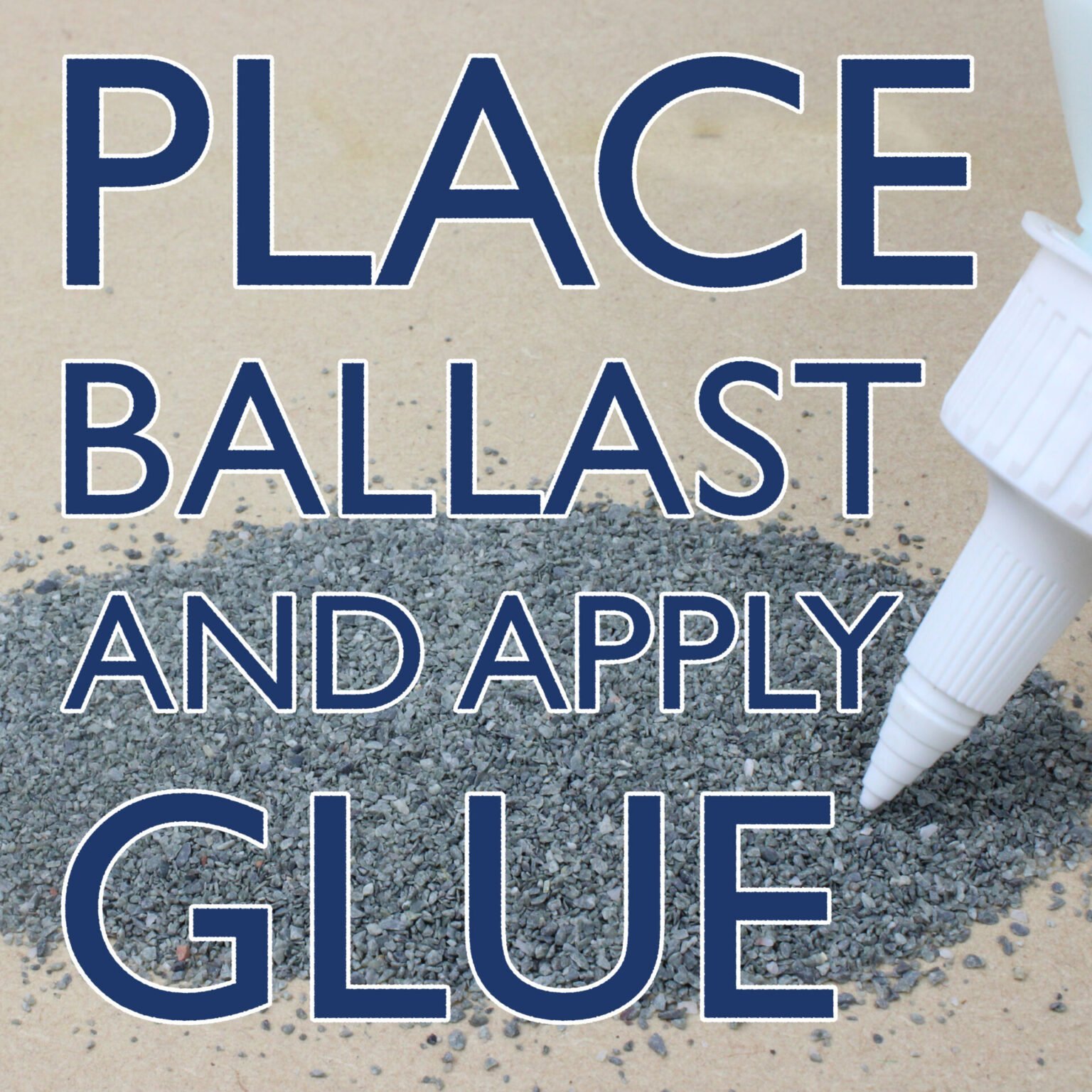 Railway Track Ballast Glues Sand & Gravel Glues WWScenics