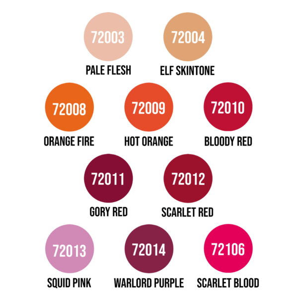 Wwg Vallejo Game Color Rouge Variation 2