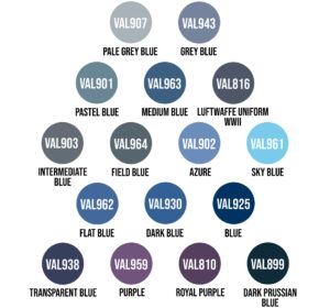 Wwg Vallejo Model Color Bleu Variation 2