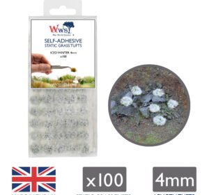 Iced Winter 4mm Static Grass Tufts 1