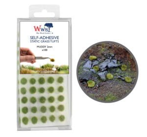 Muddy 2mm Static Grass Tufts