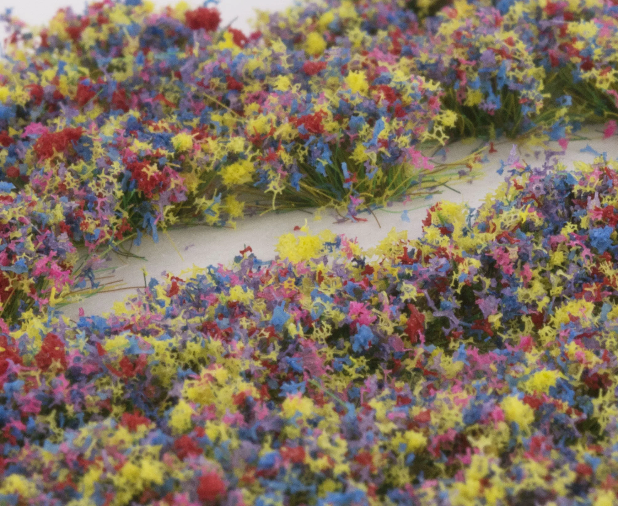 flower static grass for model railway layouts