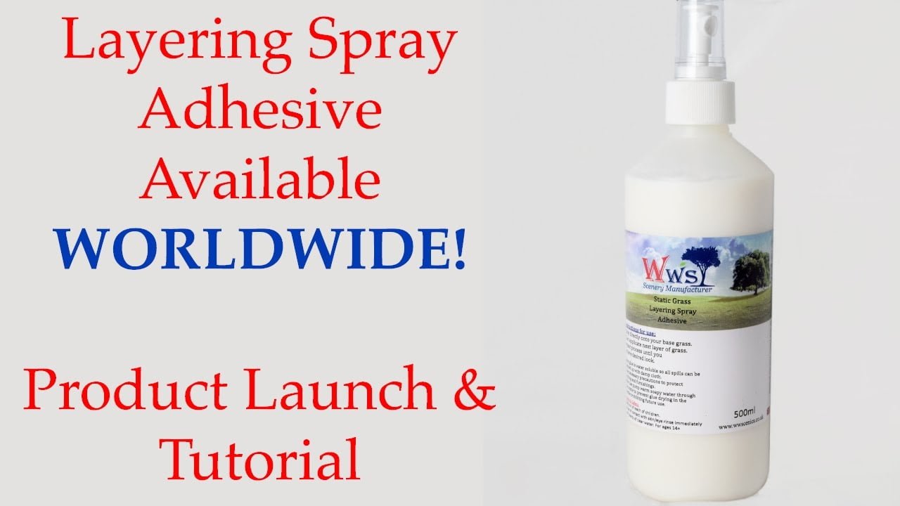 Layering Spray Adhesive Product Launch (available Worldwide)