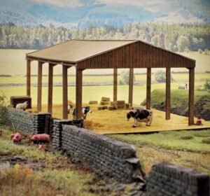 OO Gauge Open Side Barn