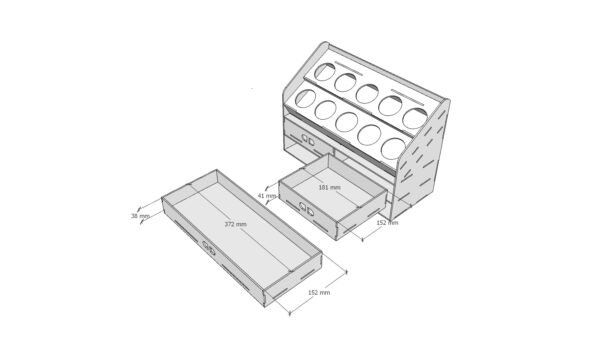 Weathering Station Drawers