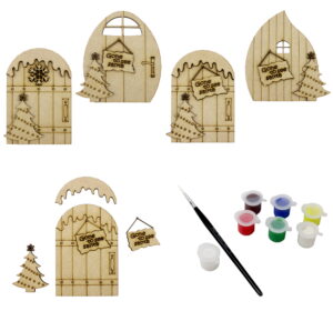 Christmas Elf Doors Painting Kit