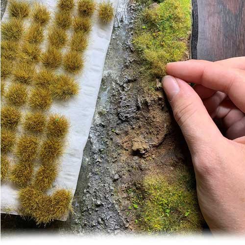 Static Grass Tufts for your model railway