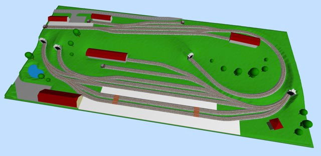 Plan the layout of your model railway