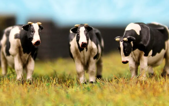 model railway animals (cows)
