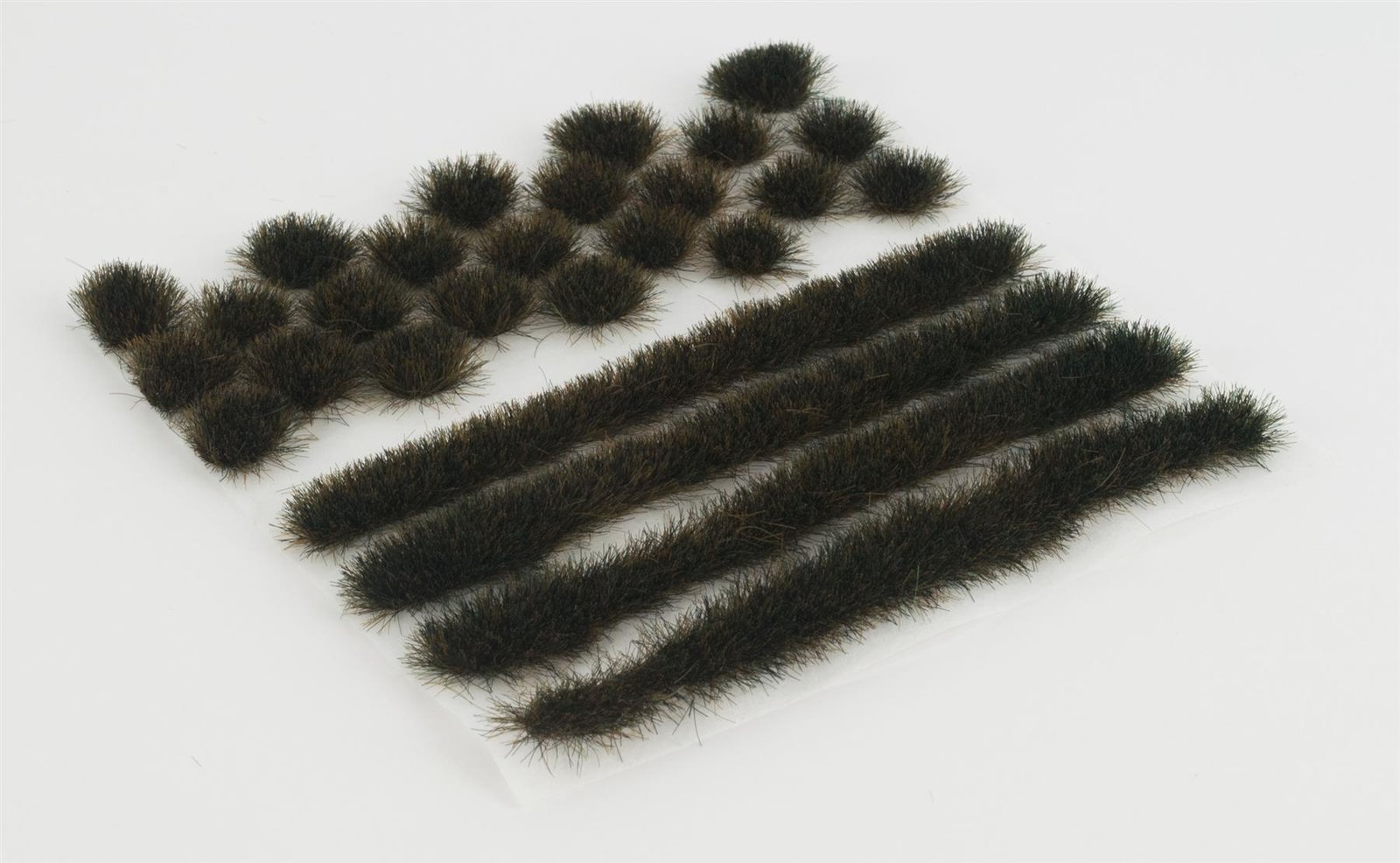 6mm Scorched Static Grass Tuft/Strip Mix