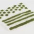2mm Autumn Static Grass Tuft/Strip Mix
