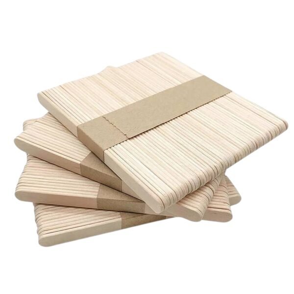 Lollipop Sticks Wooden lolly Craft Kids Popsicle Natural Lollypop Ice Smooth