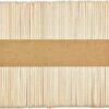Lollipop Sticks Wooden lolly Craft Kids Popsicle Natural Lollypop Ice Smooth
