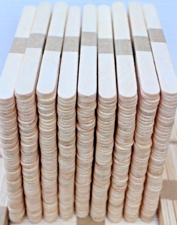 Lollipop Sticks Wooden lolly Craft Kids Popsicle Natural Lollypop Ice Smooth