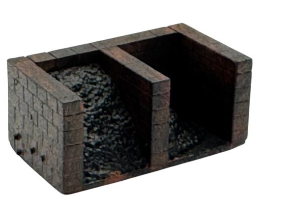 IMG_8160-Photoroom Coal Bunker – OO Gauge & N Gauge | Wooden or Brick | Painted & Unpainted