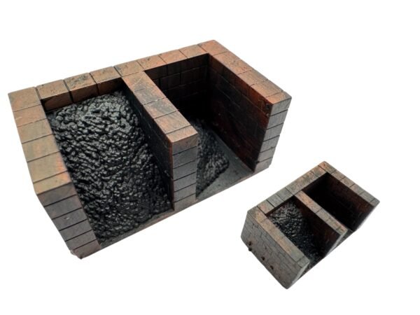 IMG_8172-Photoroom Coal Bunker – OO Gauge & N Gauge | Wooden or Brick | Painted & Unpainted