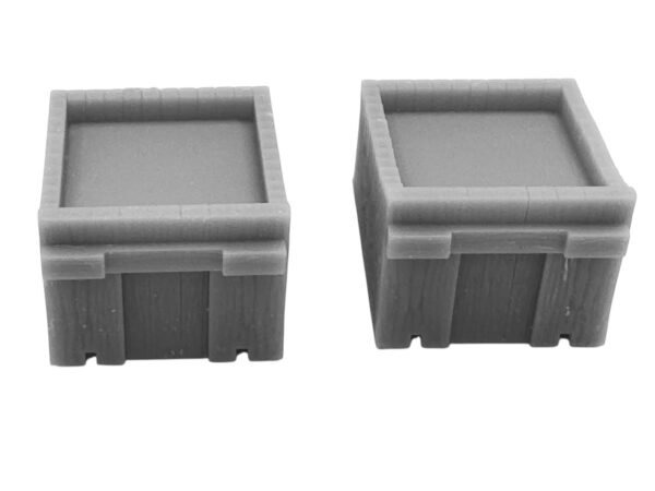 OO/HO Gauge Sleeper Buffer Stops (x2) – Resin, Unpainted
