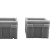 OO/HO Gauge Sleeper Buffer Stops (x2) – Resin, Unpainted