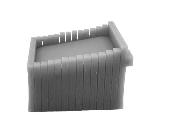 OO/HO Gauge Sleeper Buffer Stops (x2) – Resin, Unpainted
