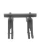 OO/HO Gauge Railway Buffer Stops (x4) – Resin, Unpainted