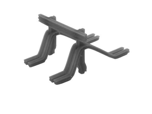 OO/HO Gauge Railway Buffer Stops (x4) – Resin, Unpainted