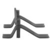 OO/HO Gauge Railway Buffer Stops (x4) – Resin, Unpainted