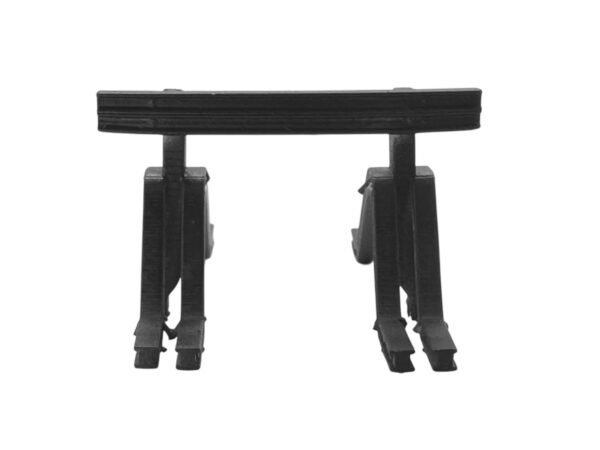 OO/HO Gauge Railway Buffer Stops (x4) – Resin, Unpainted