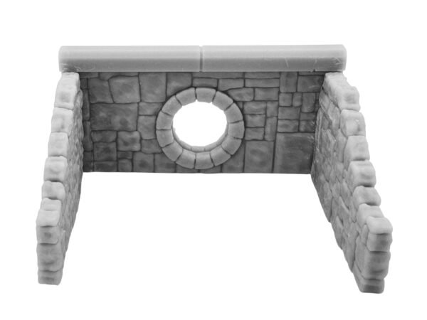 IMG_8316-Photoroom OO / HO Gauge Stone Culvert – Resin Railway Model, Unpainted (70×58×35mm)