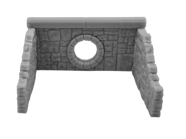 IMG_8317-Photoroom OO / HO Gauge Stone Culvert – Resin Railway Model, Unpainted (70×58×35mm)