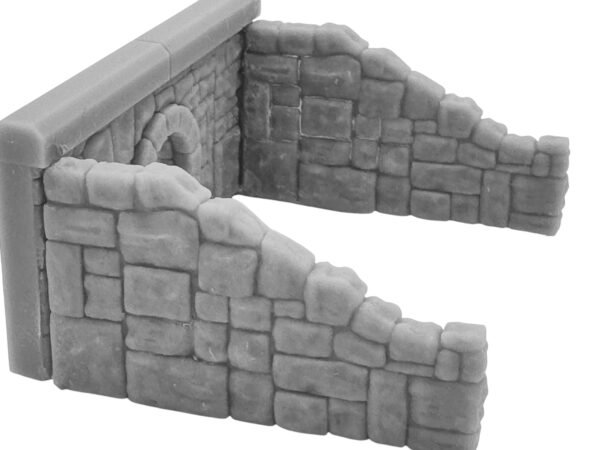 IMG_8322-Photoroom OO / HO Gauge Stone Culvert – Resin Railway Model, Unpainted (70×58×35mm)