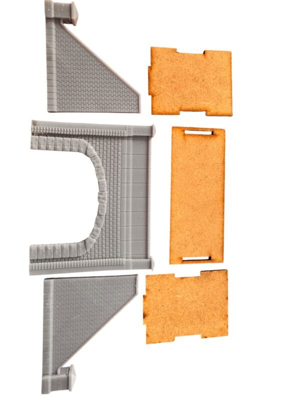 OO/HO Gauge Stone Bridge – One Side / Single Track
