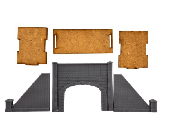 OO/HO Gauge Stone Bridge – One Side / Single Track