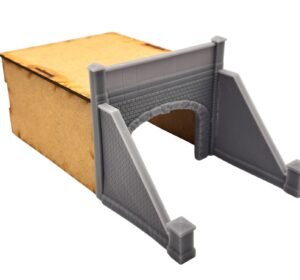 OO/HO Gauge Stone Bridge – One Sided / Double Track