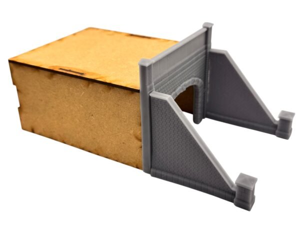 OO/HO Gauge Stone Bridge – One Sided / Double Track