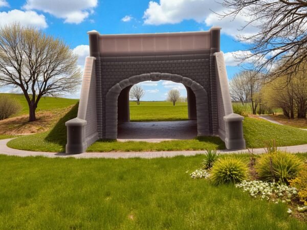 OO/HO Gauge Stone Bridge – Double Sided / Double Track