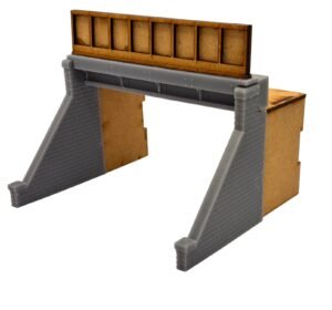 OO/HO Gauge Iron Bridge – Single Sided / Single Track