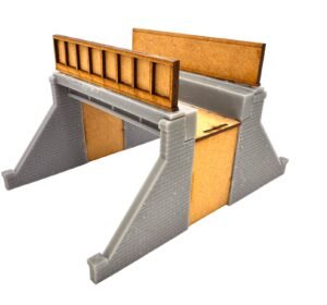OO/HO Gauge Iron Bridge – Double Sided / Single Track