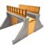 OO/HO Gauge Iron Bridge – Double Sided / Single Track