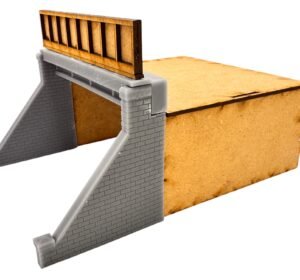 OO/HO Gauge Iron Bridge – Double Sided / Single Track