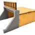 OO/HO Gauge Iron Bridge – One Sided / Double Track