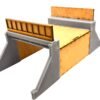 OO/HO Gauge Iron Bridge – Double Sided / Double Track