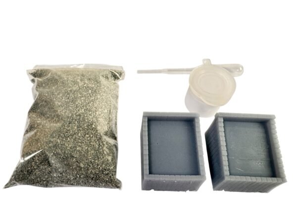 OO/HO Gauge Sleeper Buffer Stop Kit x2 – Model Railway Track End Pack