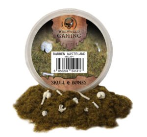 Skull & Bone Barren Wasteland Basing Kit 2mm Grass 180ml Skull & Bones (Patchy 2mm)